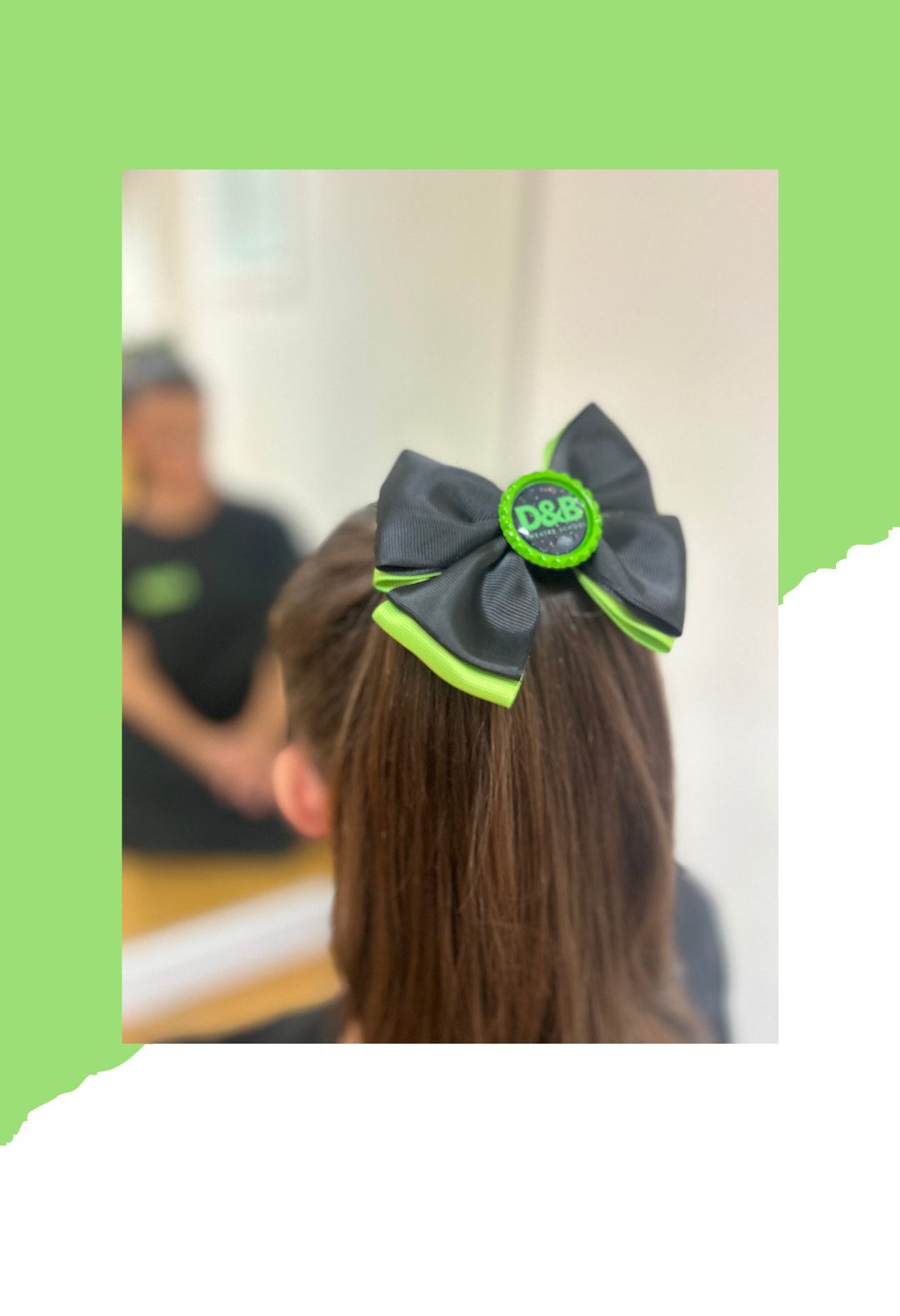 D&B Clip-In Hair Bow