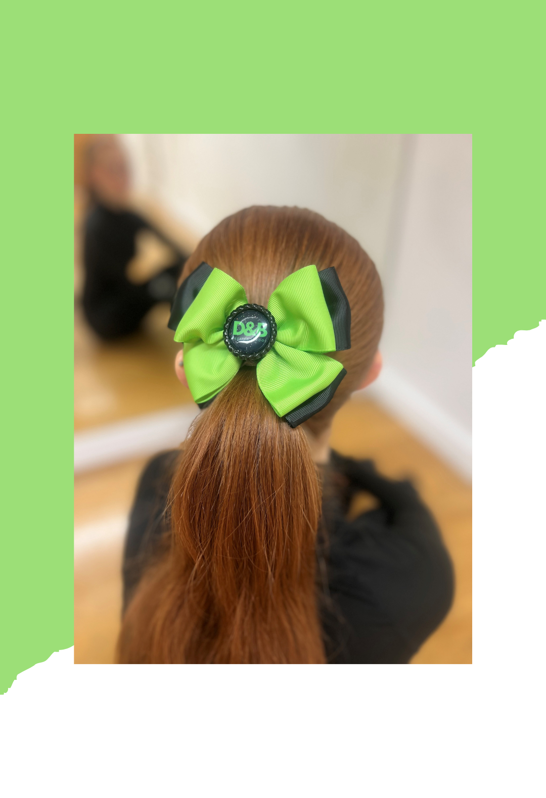 D&B Clip-In Hair Bow