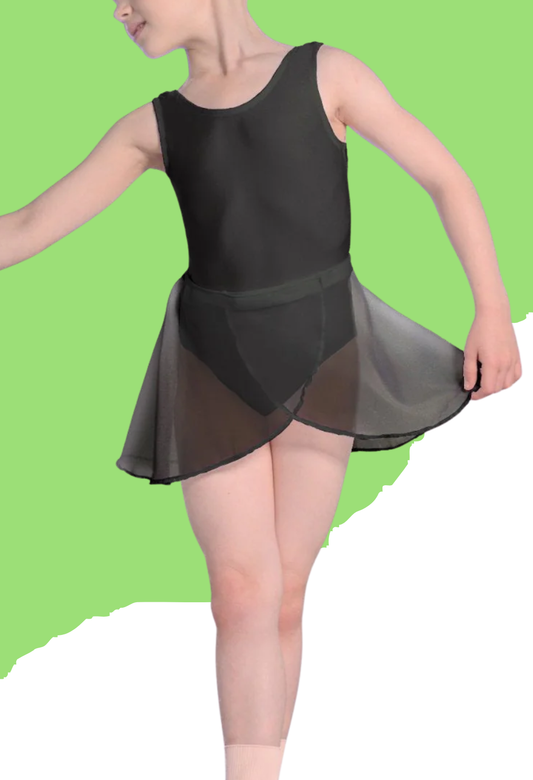 Wrap around ballet skirt